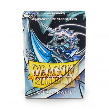 (image for) Dragon Shield Clear Matte Small Sleeves (60)